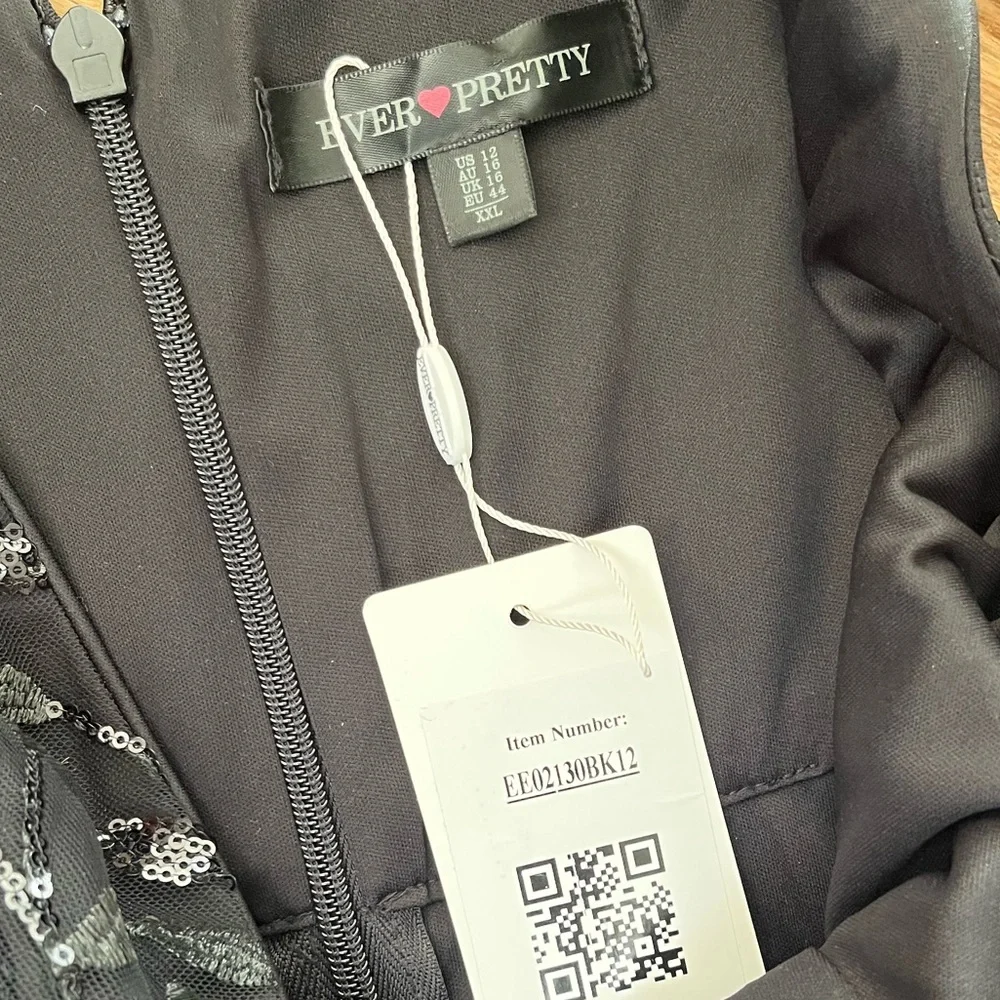 NWT Ever-Pretty Women's Double V-Neck Sleeveless Mermaid Evening Formal Dress - Picture 8 of 9